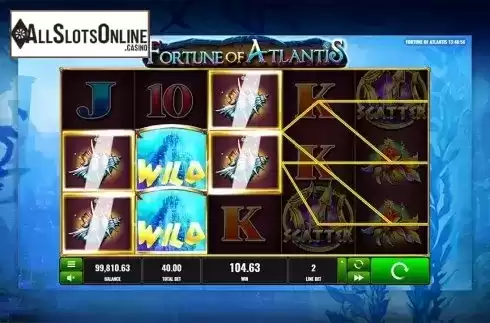 Game workflow 2. Fortune of Atlantis from Playreels