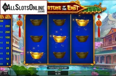 Win Screen 1. Fortune of the East from Nektan