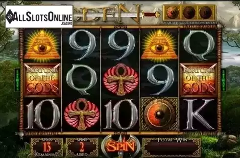 Screen8. Fortune of the Gods from Blueprint