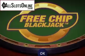 Screen1. Free Chip Blackjack from Playtech