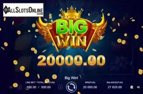 Big win screen