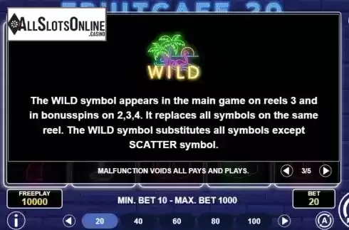 Wild Symbol Screen