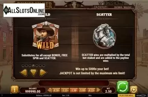 Wild Scatter. Gunslinger Reloaded from Play'n Go