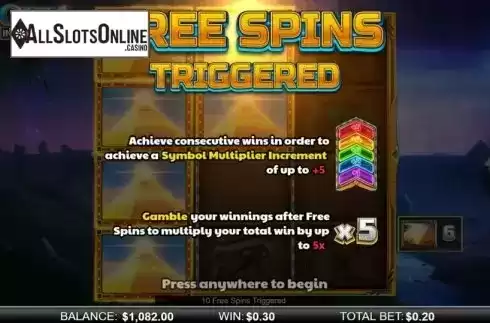 Free Spins 1. Giza Infinity Reels from Reel Play