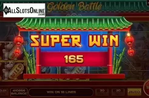 Super Win screen