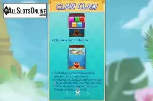 Claw Claw Feature Screen