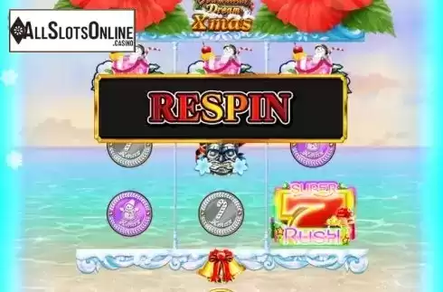 Respin Feature. Hawaiian Dream Xmas from JTG