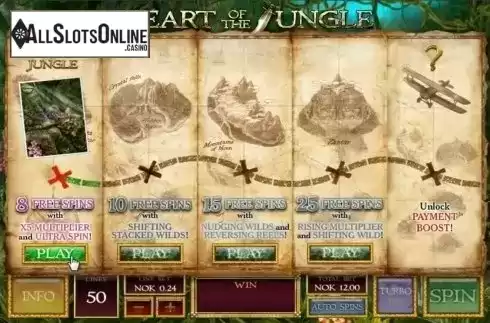 Screen6. Heart of the Jungle from Playtech