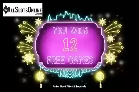 Free Spins Game screen