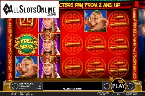 Win Screen. Journey to the West (Triple Profits Games) from Triple Profits Games