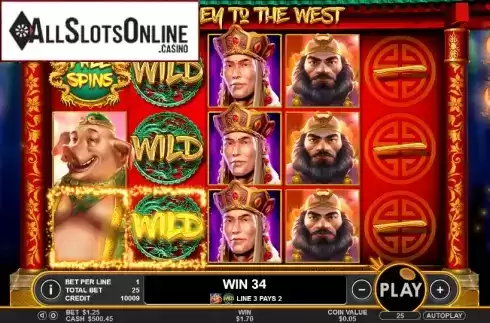 Free Spins. Journey to the West (Triple Profits Games) from Triple Profits Games