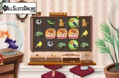 Win Screen 2. Lucky Pets (Red Rake) from Red Rake