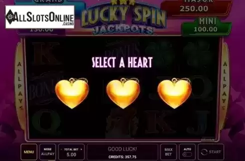 Bonus Game. Lucky Spin Jackpots from Greentube