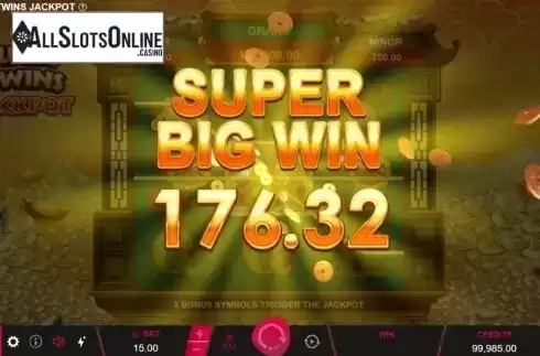Super Big Win. Lucky Twins Jackpot from Pulse 8 Studios