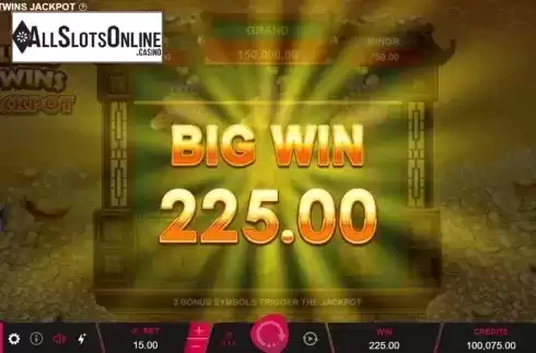 Big Win. Lucky Twins Jackpot from Pulse 8 Studios