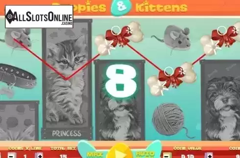 Win 1. Puppies and Kittens from Capecod Gaming