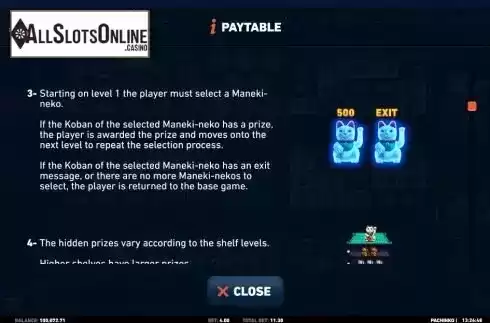 Paytable 5