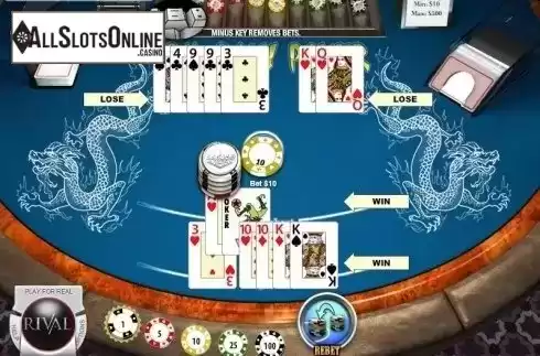 Game Screen 2. Pai Gow Poker (Rival) from Rival Gaming