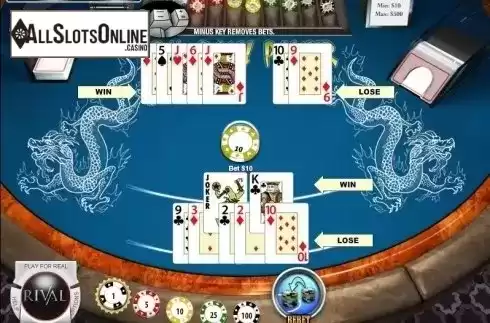 Game Screen 3. Pai Gow Poker (Rival) from Rival Gaming