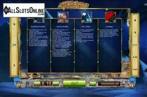 Screen4. Pharaohs and Aliens from BF games