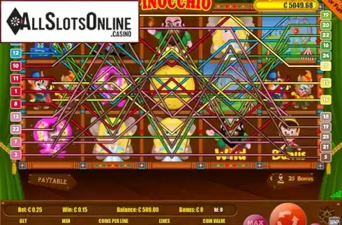 Screen4. Pinocchio (Portomaso) from Portomaso Gaming