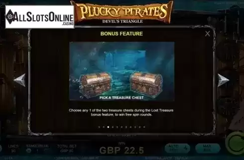 Features 1. Plucky Pirates Devil's Triangle from Rocksalt Interactive