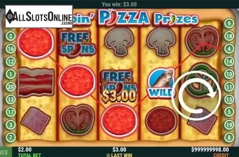 Game workflow . Poppin Pizza Prizes from Slot Factory