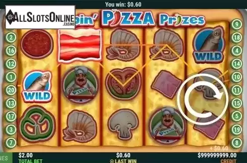 Game workflow 2. Poppin Pizza Prizes from Slot Factory