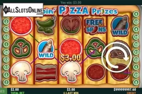 Game workflow 3. Poppin Pizza Prizes from Slot Factory