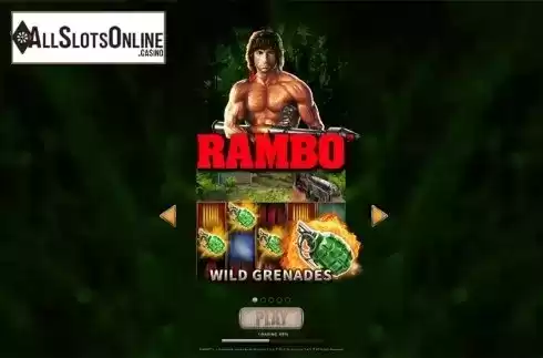 Intro screen. Rambo (Skywind Group) from Skywind Group