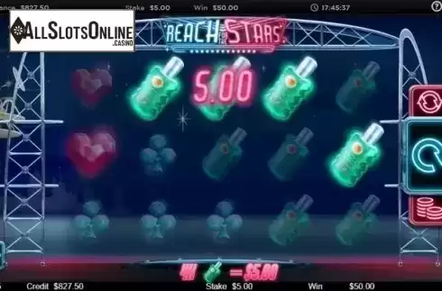 Win Screen. Reach for the Stars from Live 5