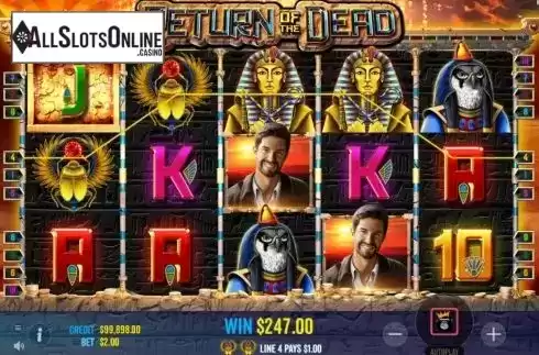 Free Spins 5. Return of the Dead from Reel Kingdom
