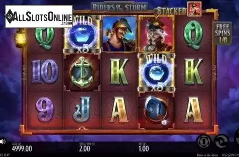 Free Spins 5. Riders of the Storm from Thunderkick