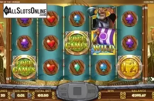 Free spins get screen. Rise Of The Vikings from Leander Games
