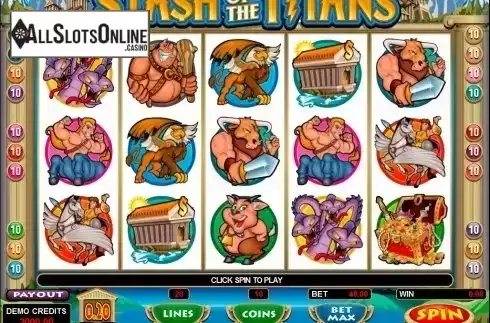 Screen8. Stash of the Titans from Microgaming