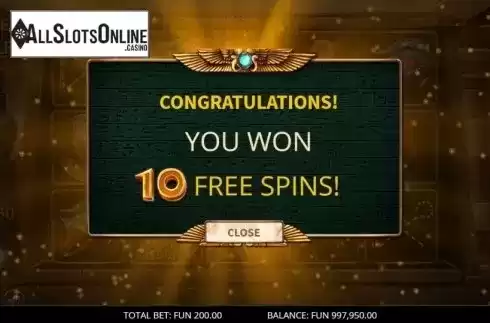 Free Spins 1. Secrets of the Nile from Leap Gaming