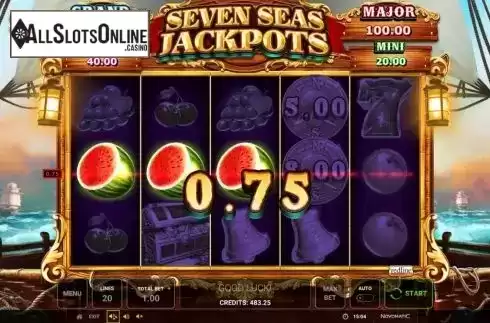 Screen5. Seven Seas Jackpots from Greentube