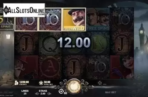 Free Spins 4. Sherlock of London from Rabcat