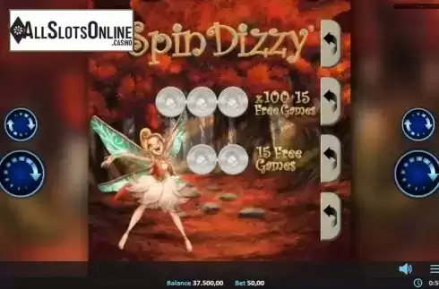Game Screen 1. Spin Dizzy Pull Tab from Realistic