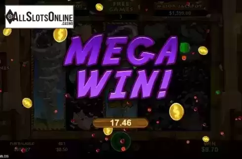 Mega Win Screen