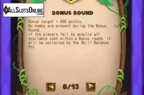 Bonus Round screen 2
