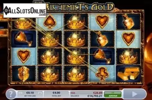 Free spin. Win. The Alchemist's Gold from 2by2 Gaming