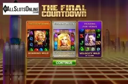 Intro. The Final Countdown from Big Time Gaming