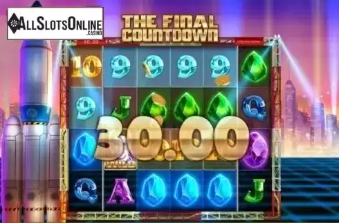 Win Screen 2. The Final Countdown from Big Time Gaming