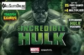 Screen1. The Incredible Hulk from Playtech