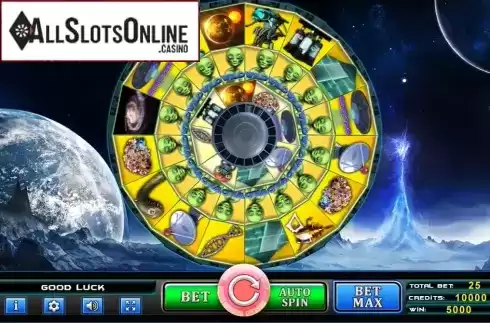 Win Screen 2. UFO the Alien World from Probability Gaming