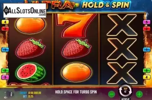 Reel Screen. Ultra Hold and Spin from Reel Kingdom