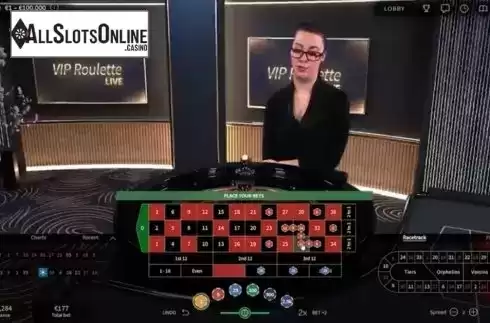 Game Screen 1. VIP Roulette (NetEnt) from NetEnt