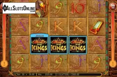 Screen9. Valley of the Kings from Gamesys