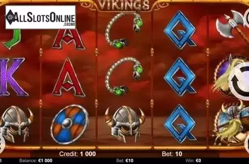 Reel Screen. Vikings (Kajot Games) from KAJOT